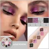 Eye Shadow FOCALLURE 9 Colors Glitter Shiny Eyeshadow Palette Pigment Professional Long-lasting Eye Shadow Palette Makeup Cosmetics 230715