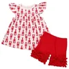 Clothing Sets Girls Fashion Outfits Brand Summer girls Infant Sleeveless T shirt Shorts 2pc Sets Clothes Casual Sports Tracksuitst 230714