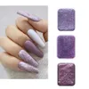 Paznokcie 1set 1set żel żelowy Polski pigment solidna perłowe lustro lustrzane Art Auroras proszek wystrój manicure Tr19151 230714