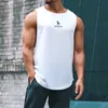 Débardeurs pour hommes Sport Running Débardeur pour hommes Séchage rapide Sans manches Entraînement O Cou T-shirt Hommes Basketball Gym Fitness Bodybuilding Gilet 230714