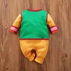 Rompertjes DBZ Baby Meisjes Jongens Kleding Anime Kleding Neonatale Bodysuit Rollenspel Bodysuit Peuter Halloween Kleding 0-18M 230714