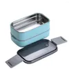 Servis uppsättningar Portable Bento Box Multi-Layer Stora kapacitet Termisk isoleringslunch för Nursery School Work Picnic Travel2731