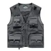 Men S Vests FGKKS 2023 Outdoor Leisure Vest Multi Pocket Sports Sports Hoe Hogafity Design Men 230715