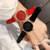 Marque de mode montres femmes fille fleur Style bracelet en cuir belle montre-bracelet L672312