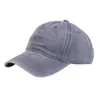 Capes à billes Plain Washed Cotton Baseball Cap