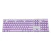 Keyboards 104pcs Ergonomic Fashion Mechanical Keyboard Keycaps Notebook Key Cap Mechanical Gamer Keyboard Button Accessories 230715