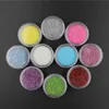 Paznokcie brokat 34 PCSSet Art Art Glitter Cearów Zestaw terapii światła Manicure Diy Dekoracja cekiny 230714