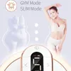 Ansikte massager EMS 3 LED -ljus kropps bantningsmaskin hud åtdragning elektrisk massager medium frekvens viktminskning fett fitness tränare 230714