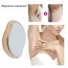 Crystal Physical Hair Removal Bleame Hair Eraser Painless Safe Epilator Easy Cleaning Body Beauty Reusable Glass Hair Remover L230704