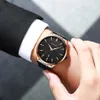 İzle Man New Curren Marka İzler Moda Business Bilek saati Otomatik Tarih Paslanmaz Çelik Saat Erkekler Günlük Stil Reloj275n
