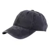 Capes à billes Plain Washed Cotton Baseball Cap