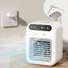 Electric Fans Portable Air Conditioner Mini Spray Cooling Fan Electric Air Cooler Air Conditioning Air Cooling Fan Home Humidifier Fan