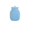 Bouteilles d'eau Injection Cartoon Silicon Plazons Sacs Portable Sac à main Warm Baby Belly Explosion -proof Bottle