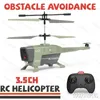 Avion électrique/RC Hélicoptère Rc 3.5Ch 2.5Ch Avion Rc 2.4G Hélicoptères Rc pour adultes Évitement d'obstacles Avion électrique Jouets volants pour garçons 230714