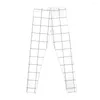 Active Pants Windowpane Check Grid (noir/blanc) Leggings Gym Women's Sportswear Legging