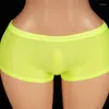 Underpants Sexy Underwear For Men Thin And Transparent Flat Angle Sweat-absorbing Soft Boxers