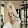 Wasserflaschen Flasche Silikonglas Kawaii Umweltfreundliche Cartoons Gläser Süße Tassen Wasserflasche Me