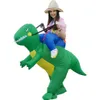 Mascotte costume de poupée Adulte Enfants Costume De Dinosaure Robe De Fête D'anniversaire Gonflable T-rex Dino Costumes Pourim Noël Halloween pour 239S