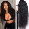 Curly Wig Lace Front Human Hair Wigs Pre Plucked Brazilian Curly Lace Front Wig 13x6 HD Lace Frontal Wig