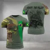 Herr t-shirts kamouflage 3d tryck t-shirt män kort ärm casual tshirts toppar armé strid tröjor 2023 sommar mode man tee streetwear l230715