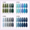 Nagellack-Gel-Nagellack-Set mit Lacken für Nägel, Maniküre, Vernis, semipermanenter Lack, Hybrid-Lot, 6 Stück, 8 ml, UV-Nagellack-Gel-Set zum Einweichen, 230715