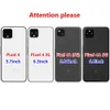 Pour Google Pixel 4 Case Phone Back Cover 4A 4G 5G XL Pixel4 A 4XL Black Tpu Case