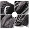 Men's Pants Spring Summer For Men Fashion Elastic Waistband Drawstring Pockets Sports Camouflage Print Jogger Cargo Trousers