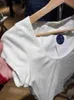 T-shirt pour femme T-shirt en coton décoratif en dentelle vintage pour femme T-shirt à manches courtes ultra fin pour femme Y2k Solid Casual Cute Crop Top 230714