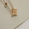 Designer Love Necklace Chains Necklaces Gold Dazzling Jewelry Luxury Strings