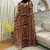 Abbigliamento etnico Pieghettato Caftano Dubai Abaya Turchia Moda Musulmana Hijab Abito Islam Oman Abaya Per Le Donne Vestidos Robe Musulman De300K