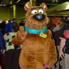 العلامة التجارية الجديدة SCOOBY DOG PLUSH MASCOT COSTUMES البالغين حجم الأطفال هدية طفل 257E