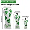 Other Golf Products Golf Headcovers Lucky Clover Golf Driver Fairway Wood Hybrid Mallet Blade Putter Cover Headcover Premium Leather Headcovers Fits 230714