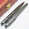 Alta qualidade Diabolo Series Metal Stripe Rollerball Caneta Esferográfica Artigos de papelaria Material de escritório escolar Escrita suave Esferográficas 20 cores