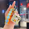 Fashion blogger designer juwelier Cartoon Leuke Rubik's Cube Hanger Sieraden Auto Sleutelhanger mobiele telefoon Sleutelhangers Lanyards Sleutelhangers groothandel YS233