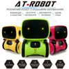 RC Robot Toy Robot Интеллектуальные роботы русские английские версии Voice Control Roboter Интерактивный образовательный RC Robotic для рождественского подарка 230714