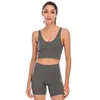 Beliebter Sport LL-22 Tank Damen Yoga-BH Klassischer BH ausrichten Fitness Butter Soft Tank Gym Crop Yoga Weste Schönheit Rücken stoßfest mit abnehmbarem Brustpolster Großhandel PC2Z