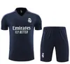 2023 Real Madrid tuta da allenamento calcio maglia uomo KIDS manica corta CAMAVINGA Rudiger camiseta uomo top 22 23 24 uniformi Vini Jr Tchouameni