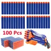 Sand Play Water Fun Bullets Eva Soft Hollow Hole Head 7 2cm Refill Bullet Darts For Toy Gun Accessories Blasters 230714