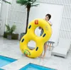 Uppblåsbara flottörrör Rooxin Swim Ring Tube Toys 8 Word Swimming For Kids Adult Float Circle Pool Sand Water Park Equipment 230715