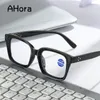 Sunglasses Ahora Fashion Oversized Presbyopia Reading Glasses Women Men Unisex Anti Blue Light Eyeglasses With 1.0 1.5 2.0 2.5 3.0 3.5 4.0