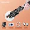 2023 Ny L16 1,5 m lång Ultimate Black Pole Wireless Portable Paraply TripoD Selfie Stick With Tomple Power Switch Remote