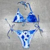 Bikini designerki stroje kąpielowe seksowne Bandeau bikini stroje kąpielowe brazy stroje kąpielowe brazylijskie zestaw maillot de bain femme pływa