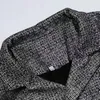 Mäns kostymer Autumn Men Jacket kostym OneButton Classic Houndstooth Korean Style Blazer icke-ironing Mens Wedding Tuxedos