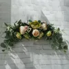 Decorative Flowers & Wreaths Artificial Flower Wreath Door Threshold Garland Home Wedding Party Wall Decor182f