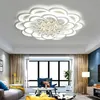 Modern Flower LED Ceiling Light Living Room bedroom lamp kitchen fixtures indoor lighting chandelier luminiare312w