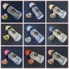 Baby Bottles# 240ML Handmade Bling Baby Bottle Pacifier Set Luxury 8OZ Plastic Feeding Bottle Baby Shower Gift 230714