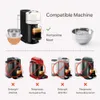 커피 필터 Nespresso Vertuo와 함께 사용하는 커피 필터 다음 Vertuoline 재사용 가능한 스테인레스 스틸 캡슐 리필 가능한 필터 원본 포드 230729