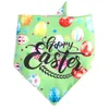 Dog Apparel Easter Bandana Medium Large Dogs Triangle Bibs With Eggs And Rabbit Star Printing Kerchief 182 N2 Drop Delivery Home Gar Dh1Iq