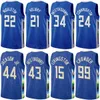 Tryck basket Andre Jackson Jr Jersey 44 Chris Livingston 15 Marjon Beauchamp 0 Thanasis Antetokounmpo 43 Khris Middleton 22 Jrue Holiday 21 Earned Men Women