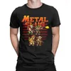 Herr t shirts metal snigel pixel fan art arcade game retro gamer videospel skjorta bomull tees korta ärm tryckta kläder